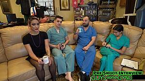 Canada's Latex-Gloved Daddy Doctor Backstage Checkup