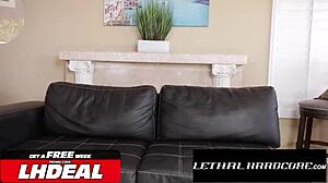 Nasty Babysitter's Hardcore Arrangement: Deepthroat Cowgirl Ride On Cock For Tits