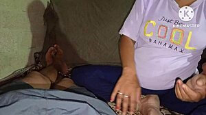 Hot Indian desi stepbrother pounds sister-in-law's tight pussy in bedroom!