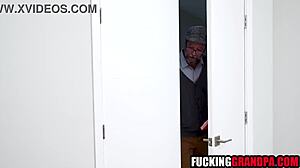 What if a spying teen virgin rode her pervy step grandad's cock?