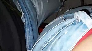 drunk party sister-in-law spreads for street creampie pounding