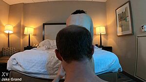 wanna see this petite tatted babe's pussy drip cum after her wild creampie fill-up