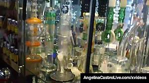 angelina castro strapon pounds harmonie marquis bbw pussy?