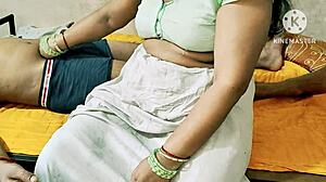 Desi mom fucking in kitchen with huge cock, you watching?