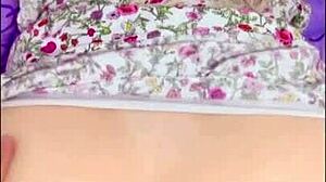 hey, boyfriend's brother made me wear this flowery dress then raw-dogged my tight pussy pov style