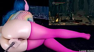 dark souls iron golem fuck machine challenge cums squirts hard