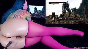 dark souls iron golem fuck machine challenge cums squirts hard
