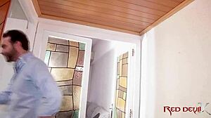 Young Brunette Carol Vega Takes Public Outdoor Anal Pounding Hard