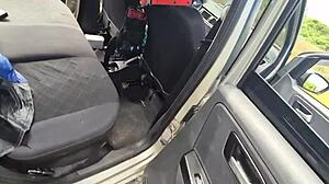 they pick me up for a ride then pull over to fuck me deep in the woods