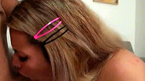 HORNY MILF KAREN SLENT FUCKS HARD AFTER HORROR MOVIE!