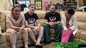 Canada's Latex-Gloved Daddy Doctor Backstage Checkup