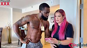 innocent latina licks ebony pussy while nfl deals heat up the drama