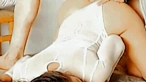 small hints she loves it bent over like a needy latina milf begging for more