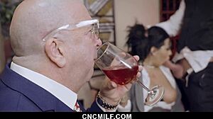 Busty British Milf London Rose Fucked Hard in Meeting Freeuse Frenzy