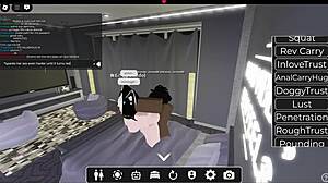 White girl meets huge black cock in roblox world