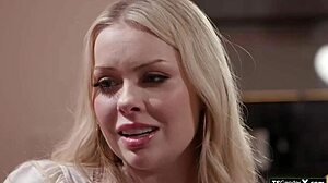 imagine you dropping to knees sucking my busty shemale friend's throbbing cock bareback