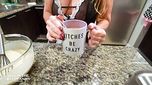 Fucking Step Mom Kymber Leigh Hard for Breakfast All Family Scene