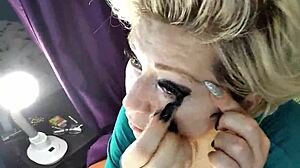 married russian milf aimee paradise teaches dirty makeup lessons suggestively