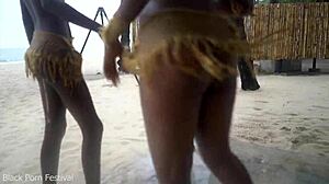 skinny african witches shake big asses in rain dance ritual 🌧️🍑