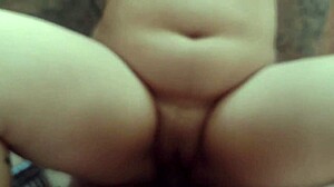 caught my latina neighbor on table while hubby works