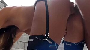 young stepsis in stockings pounded hard and deep!