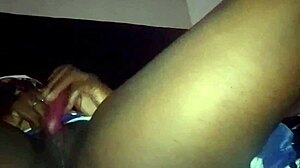 African Amateur Cums Hard in Car from Vibrator Tease and Wet Pussy Caresses Only