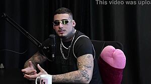 model pops viagra gym refuge saves cumshots end 💦😈