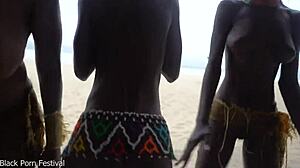 skinny african witches shake big asses in rain dance ritual 🌧️🍑