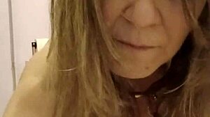 omg french slave bound in toilet, licking wc while spanking her huge ass 😈🔥