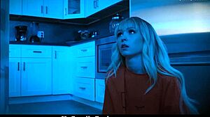 stepbrother catches stepsis sneaking out blackmails her into cowgirl rides