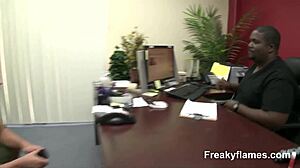 Petite Teen's Shaved Pussy Stretched by Monster Cock in Freaky Anal Facial Frenzy