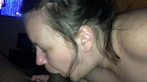 i was camera shy yet sucked his cock for a massive facial cumshot