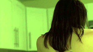 petite neighbor girl roughly dominated by intruder's huge cock