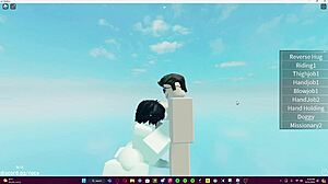 Deleg's Roblox Adventure Pounds Tight Femboy Ass with Deep Cumshot Finish