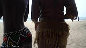 skinny african witches shake big asses in rain dance ritual 🌧️🍑