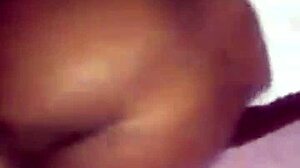 La skinny ebony teen rides that massive black cock like crazy! 🍫🍆😈