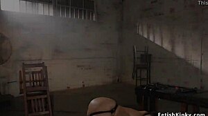 Busty PAWG babe gets her ass ANAL BANGED rough in kinky bondage submission!!