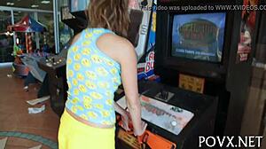 zoe foxx jumps into rough pov fucking like a total slut