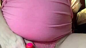 suggestive clit rub escalates to piss play leg shaking milf orgasm