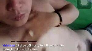 her soft hand wraps tight around throbbing cock for intense handjob relief