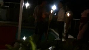 Asian and ebony babes join wild interracial orgy sucking cocks