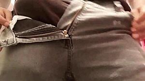 Thick peruvian cock 21 years old cums hard solo stroke session!