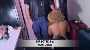 I crave curvy ebony girls dominating white guys compilation