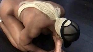 that japanese babe gags on monster black cock deepthroat style nonstop