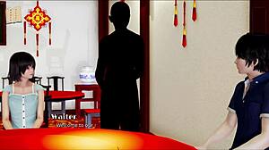 brunette with big ass plays naughty indian game craving real desire