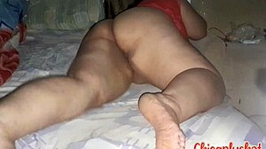 found big ass stepsister bent over licked fat ass then fucked doggystyle homemade