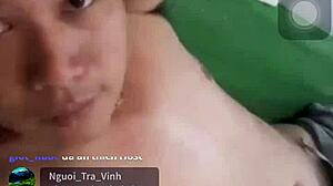 her soft hand wraps tight around throbbing cock for intense handjob relief