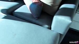 😍 Big tit milf Bella Reese bounces ass and boobs in hotel quickie fuck on holiday! Huge cock deepthroat ride!