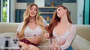 Live on cam she hooks up with delivery guy for raw fuck and creampie finish