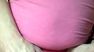 suggestive clit rub escalates to piss play leg shaking milf orgasm